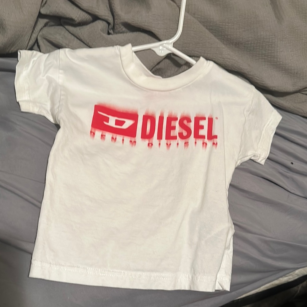 Diesel Kids White T-Shirt